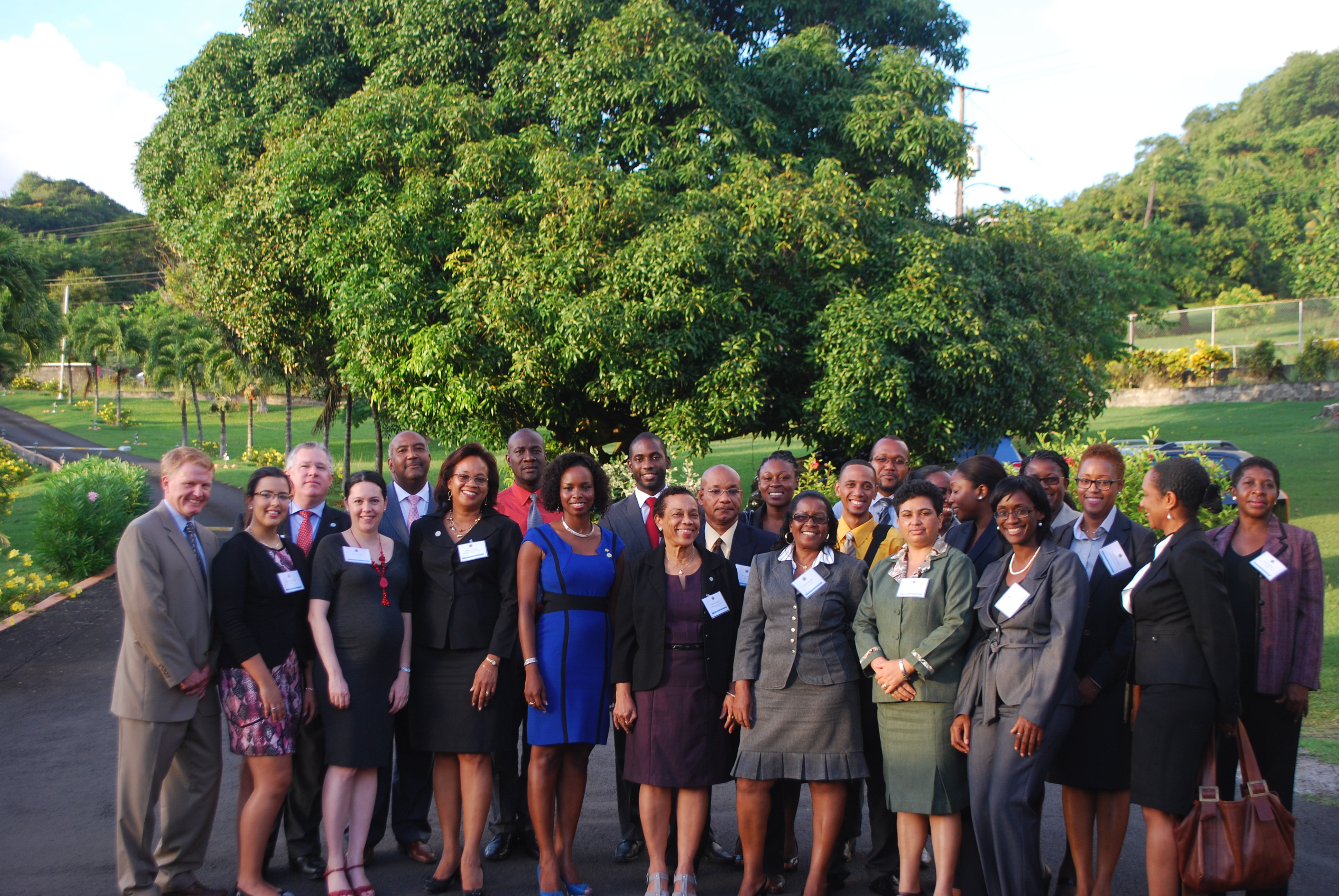 Participants in the OAS Regional Workshop on Civil Registries held in Villa, St. Vincent and the Grenadines in October 2013(October 11, 2013)